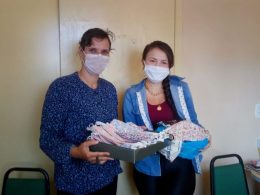 Empresária ernestinense doa máscaras para distribuição à comunidade