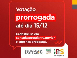 Votação da Consulta Popular 2021 é prorrogada até 15 de dezembro